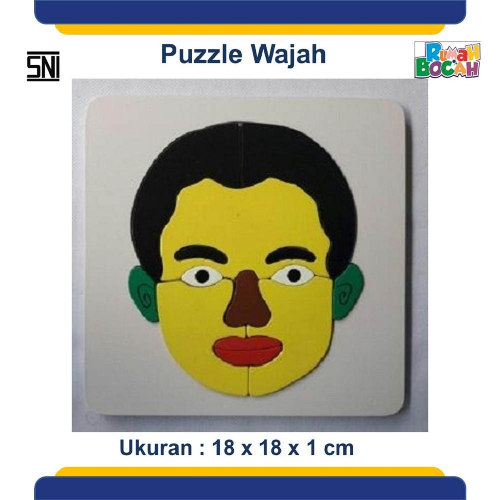 Jual Mainan Puzzle Anak Wajah