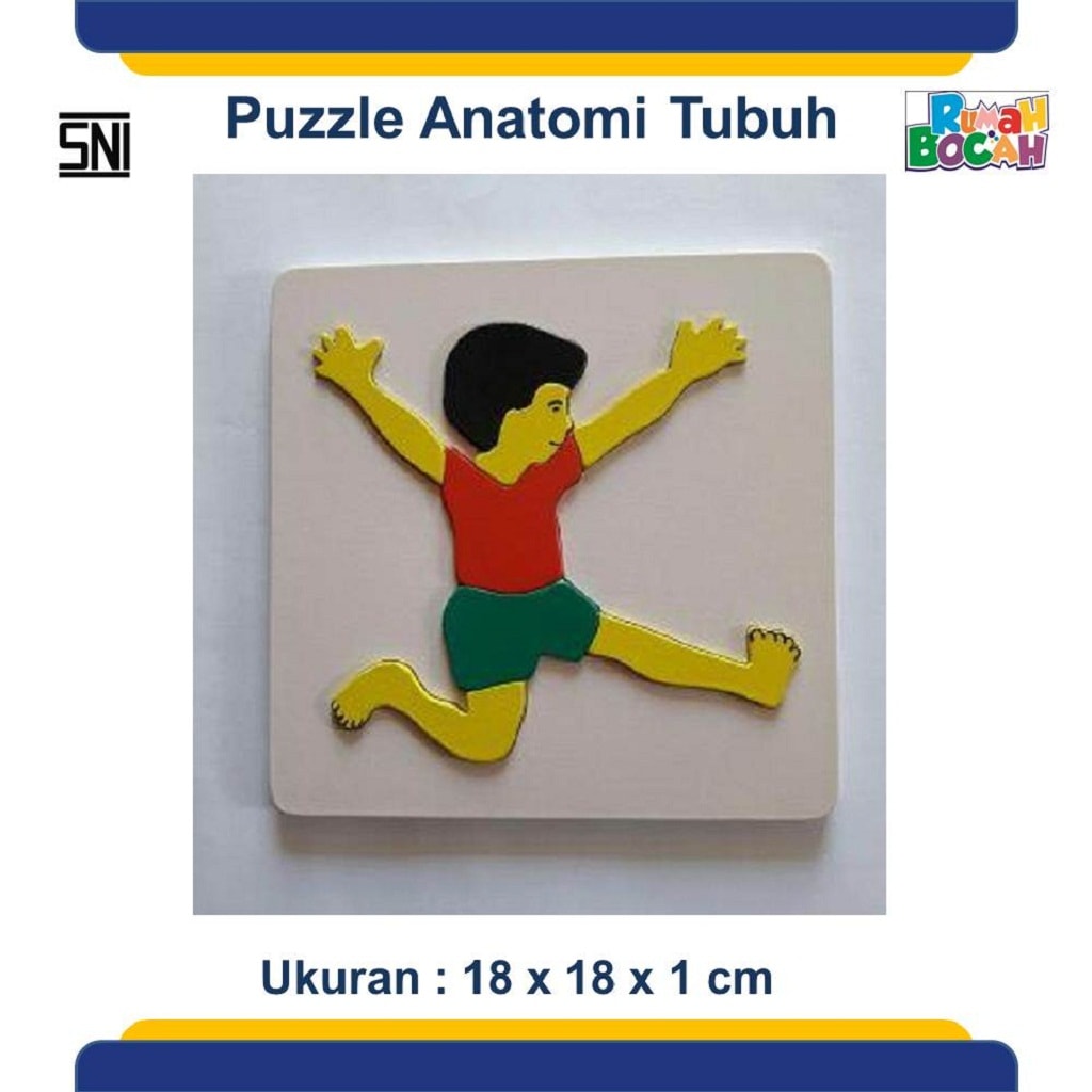 Jual Puzzle Kayu Anatomi Tubuh