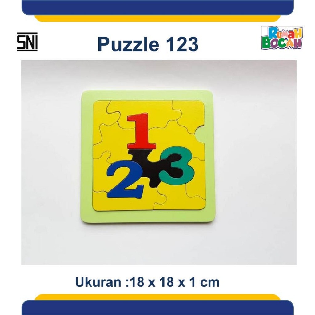 Jual Mainan Puzzle Kayu 123